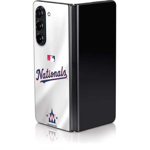 MLB Washington Nationals Home Jersey Galaxy Z Fold5 5G Skin